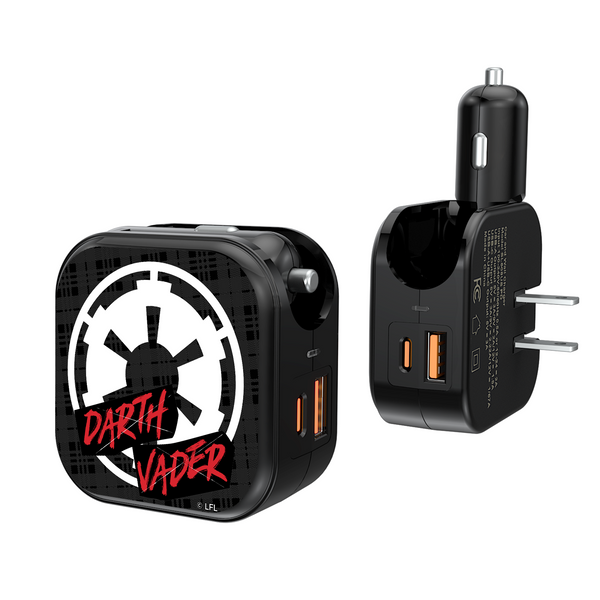 Star Wars Darth Vader Ransom 2 in 1 USB A/C Charger