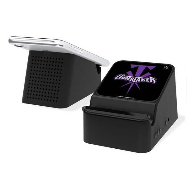 Undertaker Clean Wireless Charging Station and Bluetooth Speaker