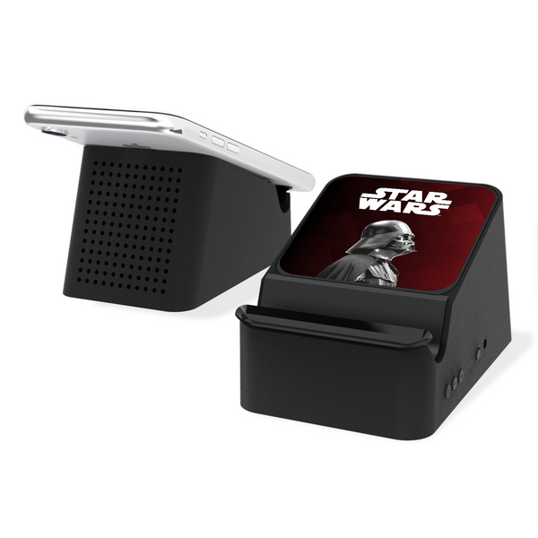 Star Wars Darth Vader Color Block Wireless Charging Station and Bluetooth Speaker