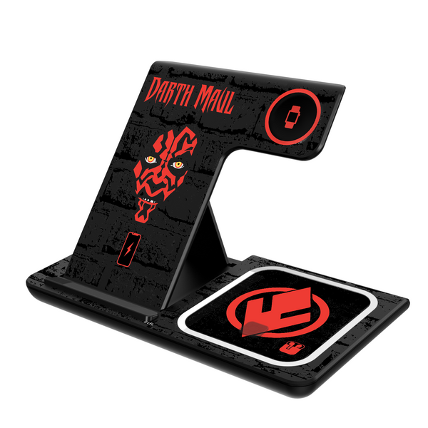 Star Wars Darth Maul Iconic 3 in 1 Charging Station