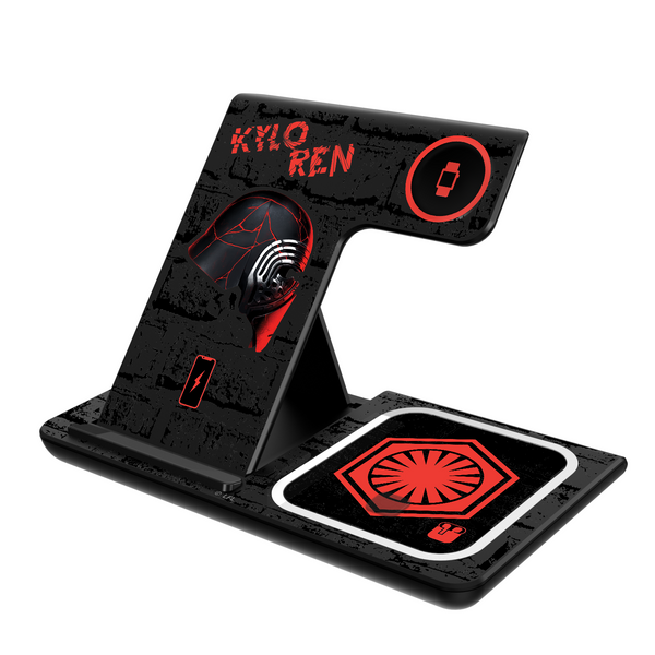 Star Wars Kylo Ren Iconic 3 in 1 Charging Station