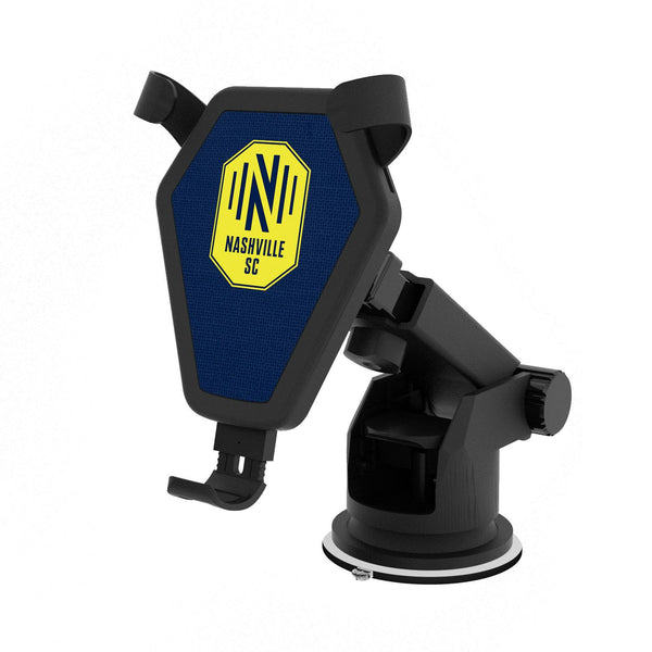 Nashville SC  Solid Wireless Car Charger