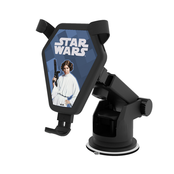 Star Wars Princess Leia Organa Color Block Wireless Car Charger