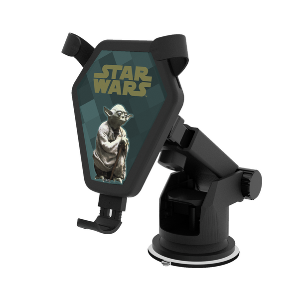 Star Wars Yoda Color Block Wireless Car Charger