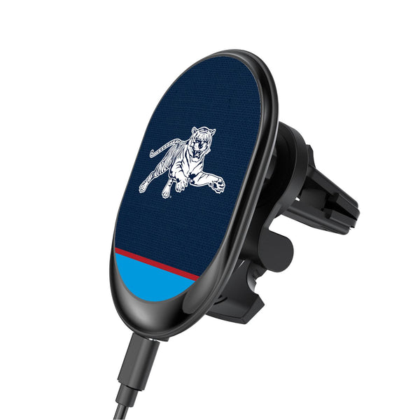 Jackson State Tigers Endzone Solid Wireless Car Charger