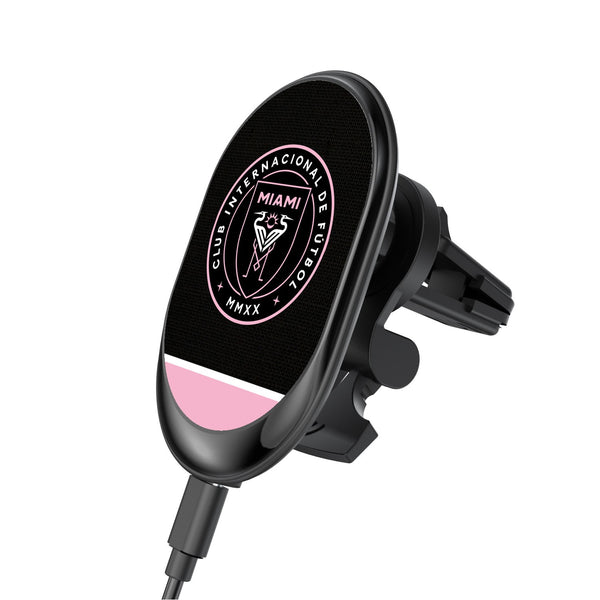 Inter Miami FC  Solid Wordmark Wireless Car Charger