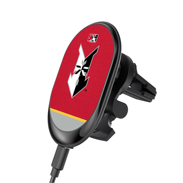 Indianapolis Indians Solid Wordmark Wireless Car Charger