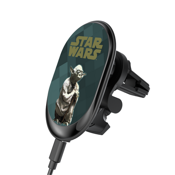 Star Wars Yoda Color Block Wireless Car Charger