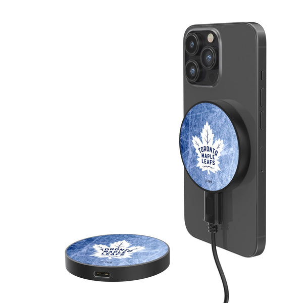 Toronto Maple Leafs Ice 15-Watt Wireless Magnetic Charger