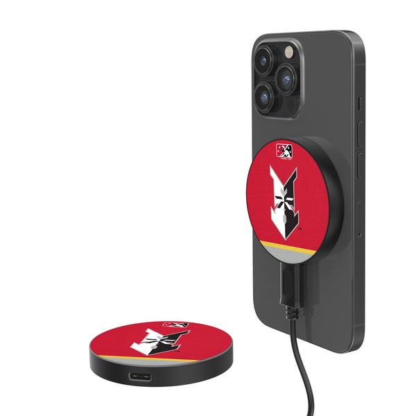 Indianapolis Indians Stripe 15-Watt Wireless Magnetic Charger