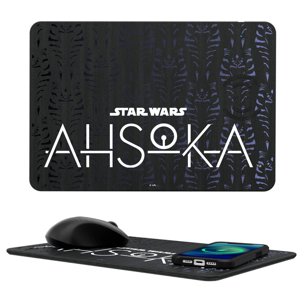Star Wars Ahsoka BaseZero 15-Watt Wireless Charger and Mouse Pad