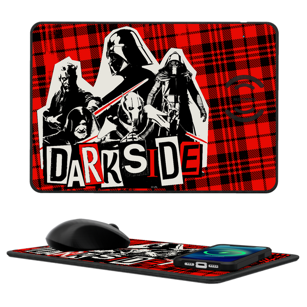 Star Wars Dark Side Ransom 15-Watt Wireless Charger and Mouse Pad