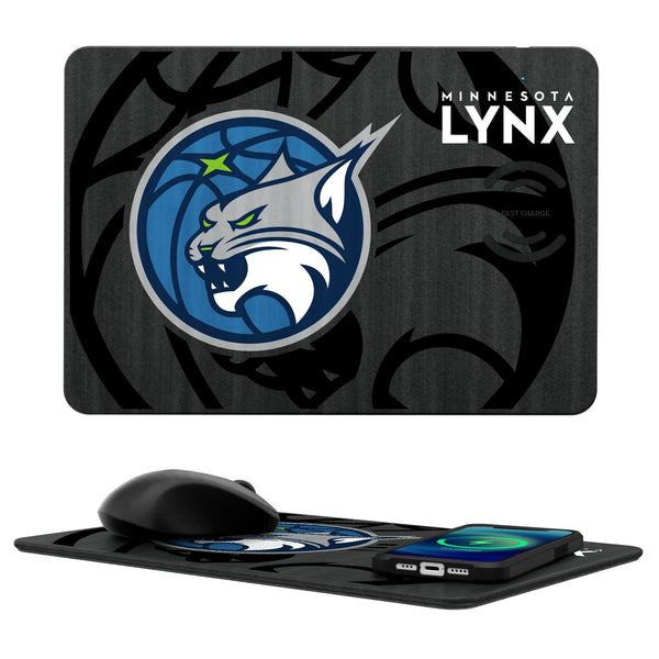 Minnesota Lynx Tilt 15-Watt Wireless Charger and Mouse Pad