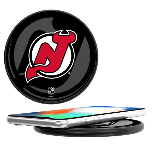 New Jersey Devils Monocolor Tilt 15-Watt Wireless Charger