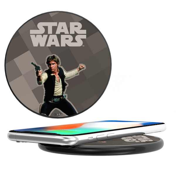 Star Wars Han Solo Color Block 15-Watt Wireless Charger