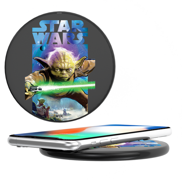 Star Wars Yoda Portrait Collage 15-Watt Wireless Charger