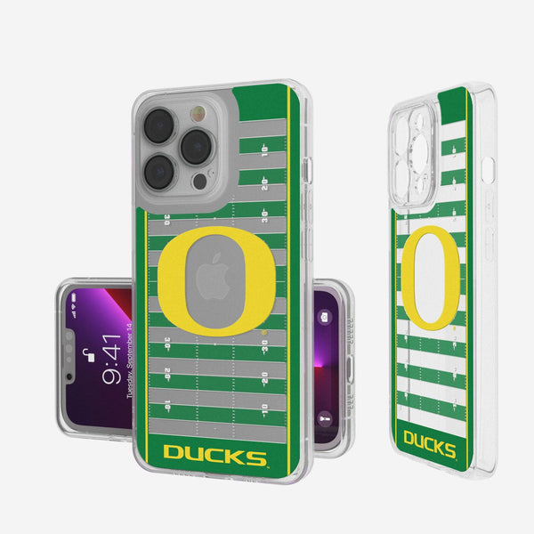 Oregon Ducks Football Field iPhone Clear Case