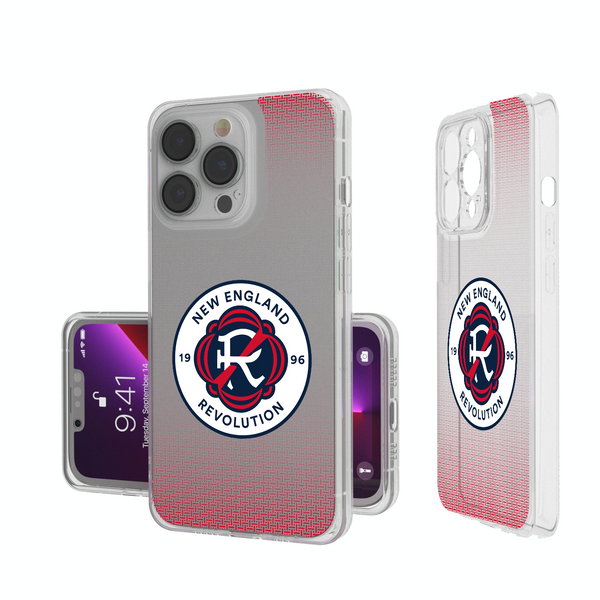 New England Revolution  Linen iPhone Clear Phone Case