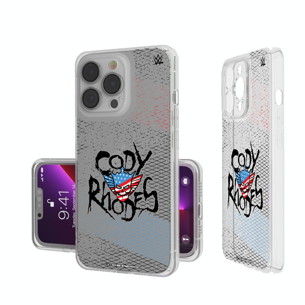 Cody Rhodes Steel iPhone Clear Phone Case