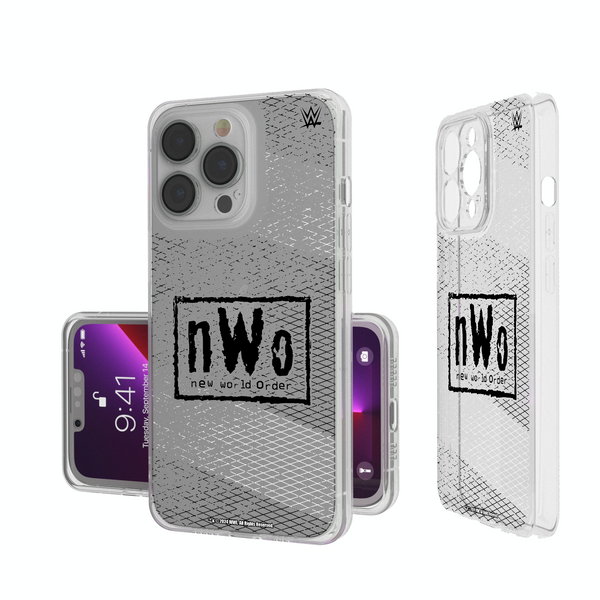 New World Order Steel iPhone Clear Phone Case