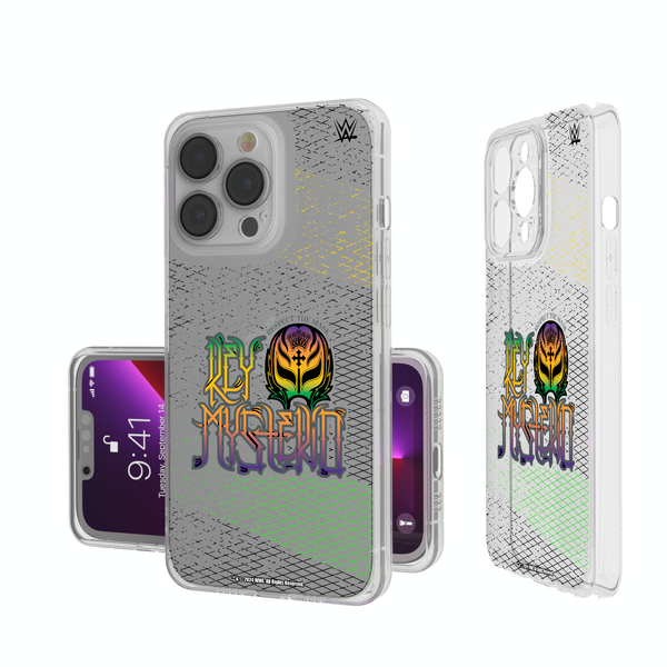 Rey Mysterio Steel iPhone Clear Phone Case