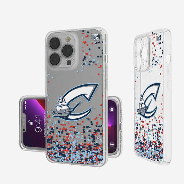 Columbus Clippers Confetti iPhone Clear Case