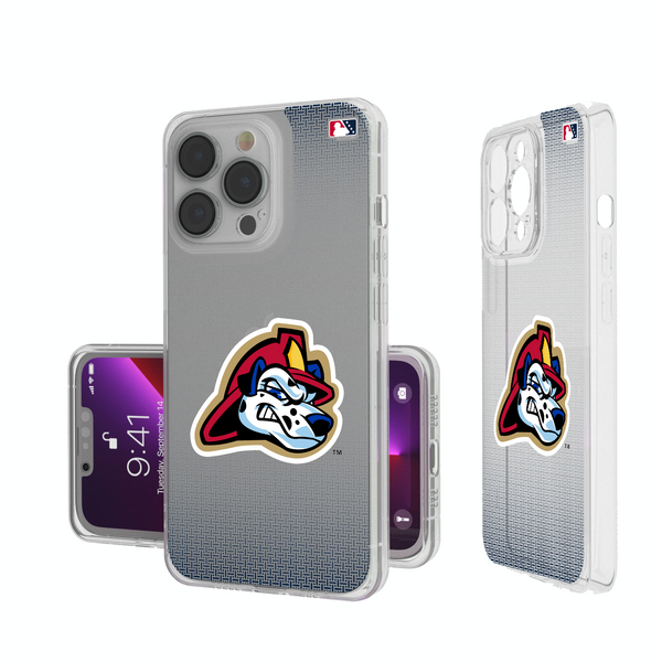 Peoria Chiefs Linen iPhone Clear Phone Case