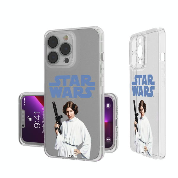 Star Wars Princess Leia Organa Color Block iPhone Clear Phone Case