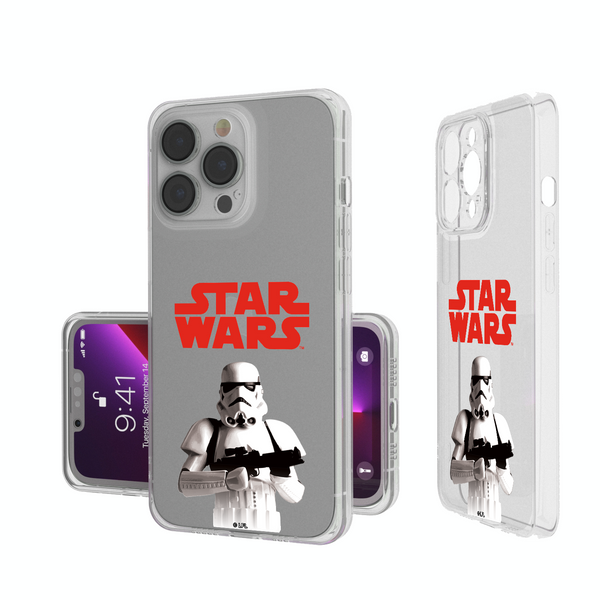 Star Wars Stormtrooper Color Block iPhone Clear Phone Case