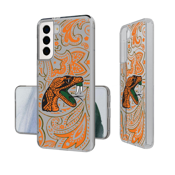 Florida A&M Rattlers Paisley Galaxy Clear Case