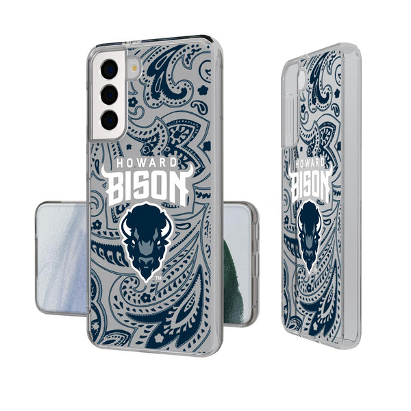 Howard Bison Paisley Galaxy Clear Case