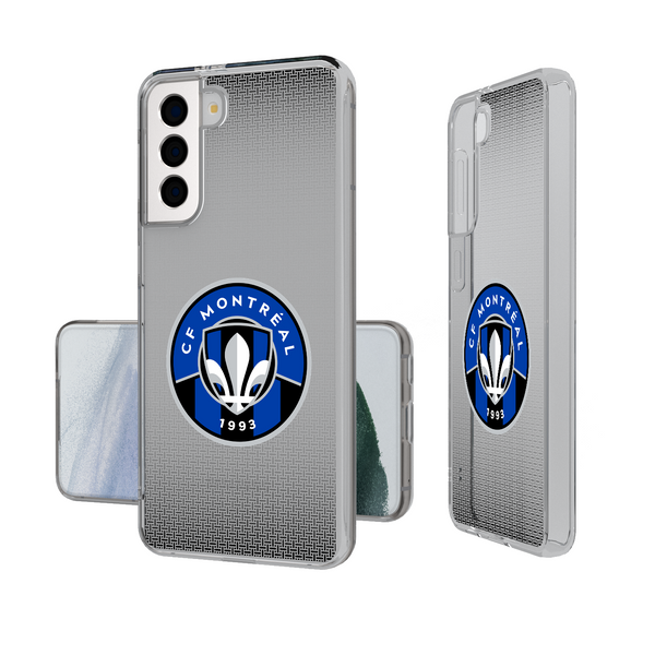 CF Montreal  Linen Galaxy Clear Phone Case