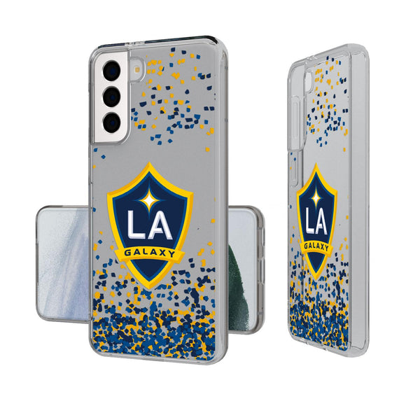 LA Galaxy  Confetti Galaxy Clear Case