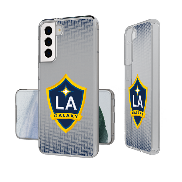 LA Galaxy  Linen Galaxy Clear Phone Case