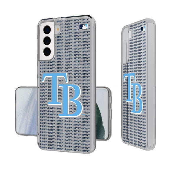 Tampa Bay Rays Blackletter Galaxy Clear Case