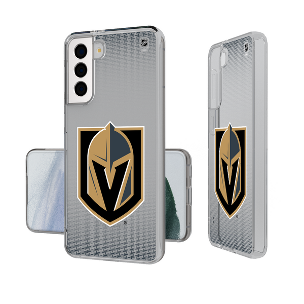 Vegas Golden Knights Linen Galaxy Clear Phone Case