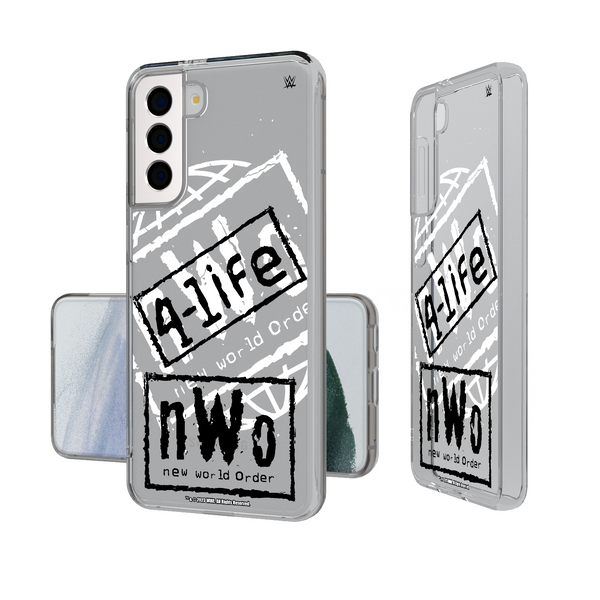 New World Order Impact Galaxy Clear Phone Case