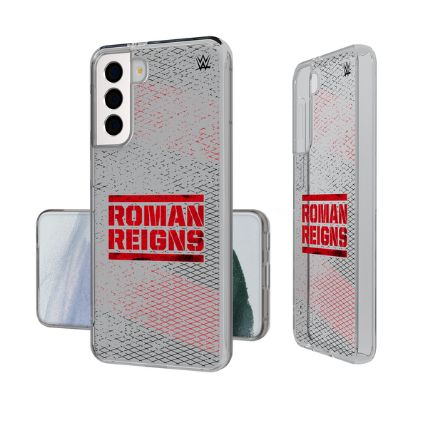 Roman Reigns Steel Galaxy Clear Phone Case
