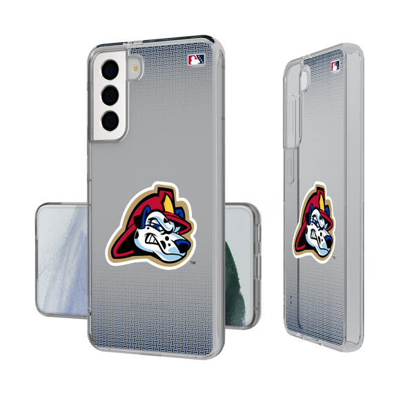 Peoria Chiefs Linen Galaxy Clear Phone Case