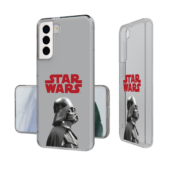 Star Wars Darth Vader Color Block Galaxy Clear Phone Case