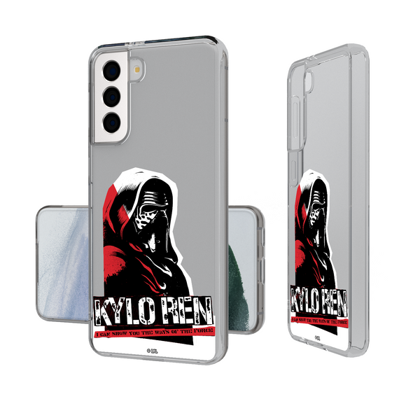 Star Wars Kylo Ren Ransom Galaxy Clear Phone Case