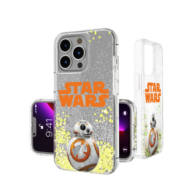 Star Wars BB-8 Color Block iPhone Glitter Phone Case