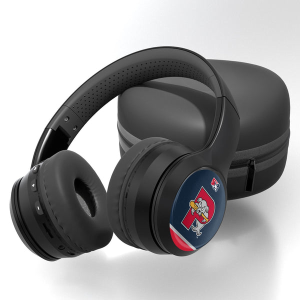 Portland Sea Dogs Stripe Wireless Over-Ear Bluetooth Headphones
