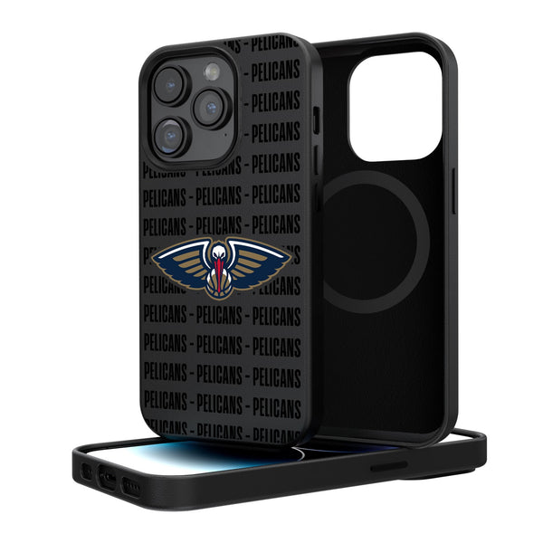 New Orleans Pelicans Blackletter iPhone Magnetic Case