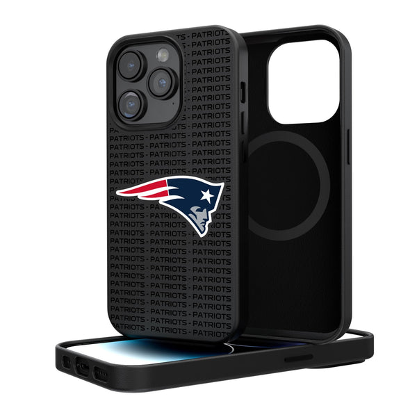 New England Patriots Blackletter iPhone Magnetic Case