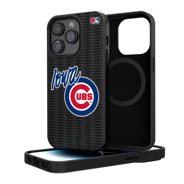 Iowa Cubs Blackletter iPhone Magnetic Case