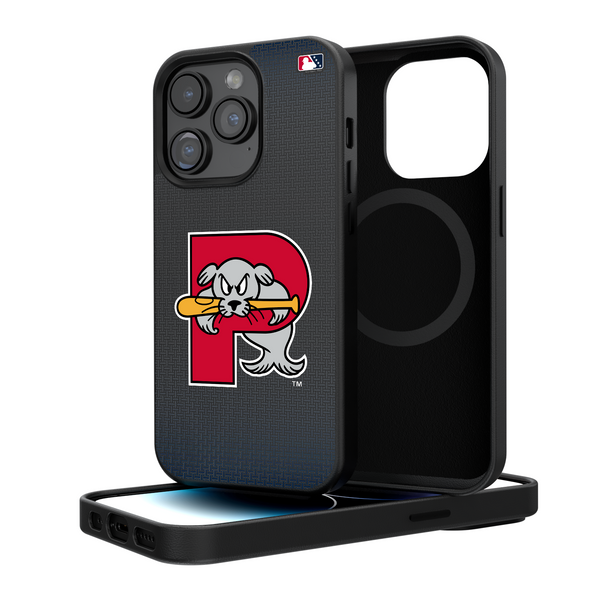 Portland Sea Dogs Linen iPhone Magnetic Phone Case