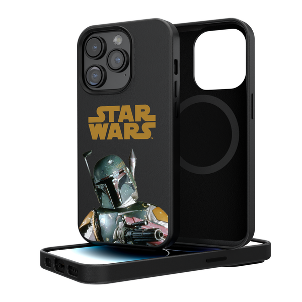 Star Wars Boba Fett Color Block iPhone Magnetic Phone Case
