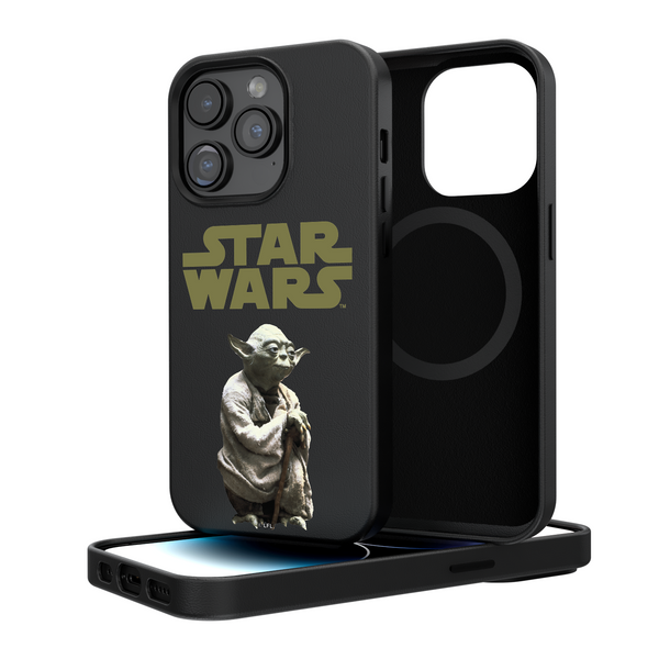 Star Wars Yoda Color Block iPhone Magnetic Phone Case