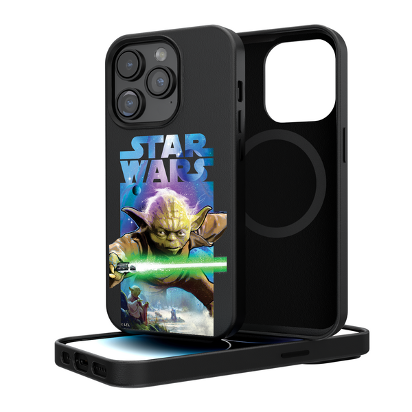 Star Wars Yoda Portrait Collage iPhone Magnetic Phone Case